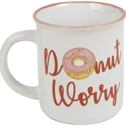 Mug design funny en faïence x4
