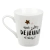 Mug en porcelaine Déjeuner de Star 27cl