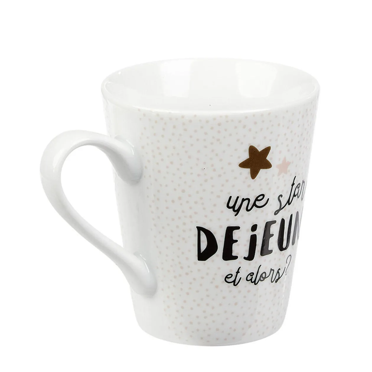 Mug en porcelaine Déjeuner de Star 27cl