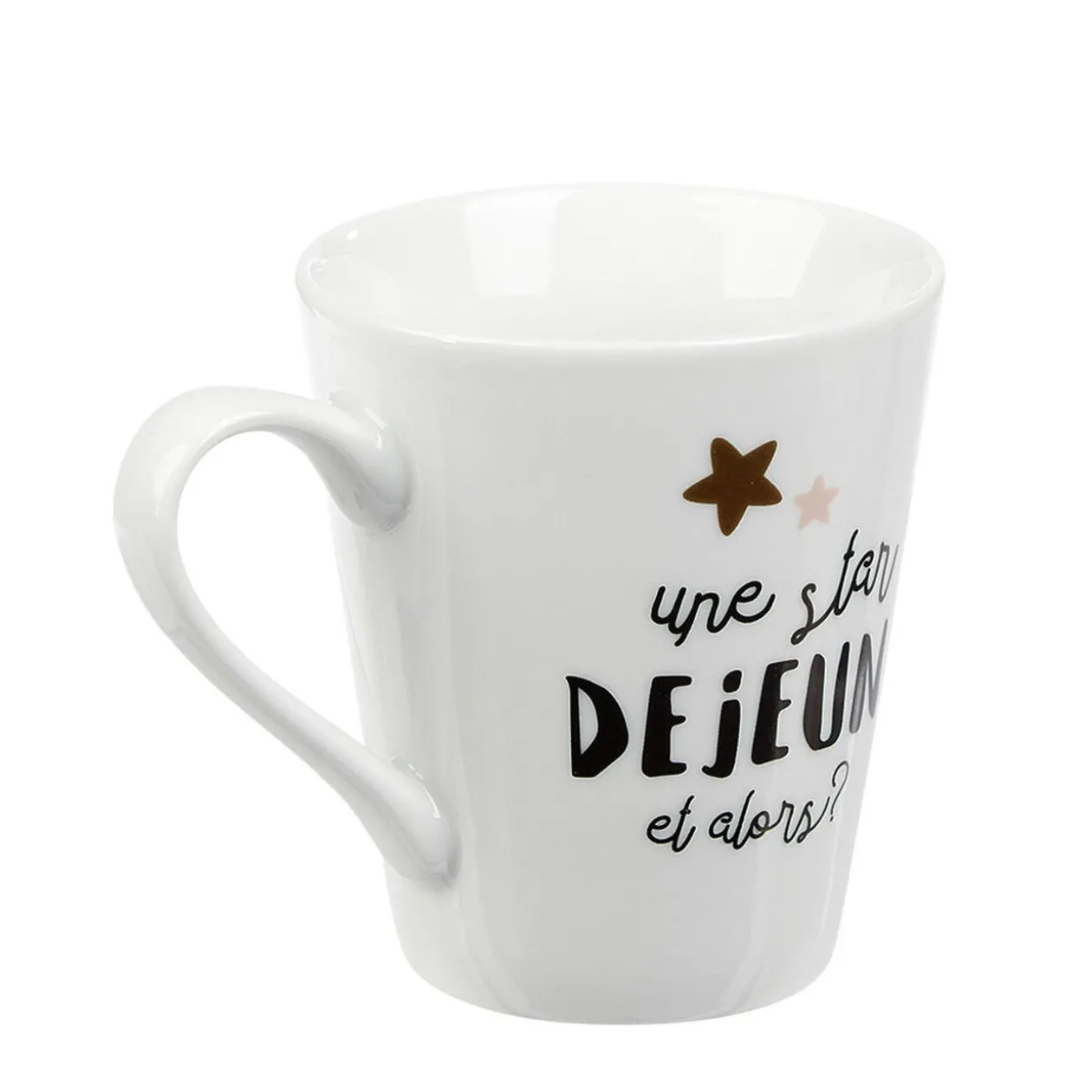 Mug en porcelaine Déjeuner de Star 27cl
