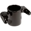 Mug forme manette fond game over noir 360ml