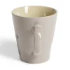 Mug grès 600mL Ø9xH10cm - 4 coloris