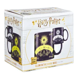 Mug Harry Potter symbole sortilège Lumos phosphorescent