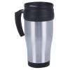 Mug isotherme 400ml gris noir