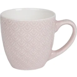 Mug motifs rose blanc