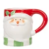 Mug père Noël rouge et blanc