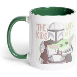 Mug Star Wars Mandalorian Storm Trooper blanc et vert 315ml