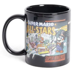 Mug Super Mario Super Nintendo All Stars vintage noir et rouge 315ml
