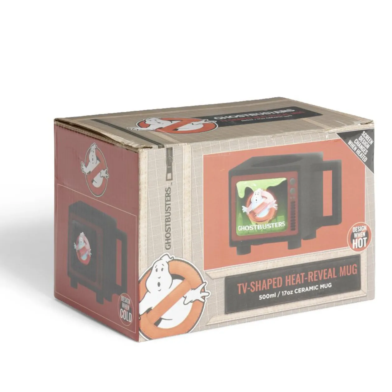 Mug thermoréactif SOS Fantômes noir 500ml