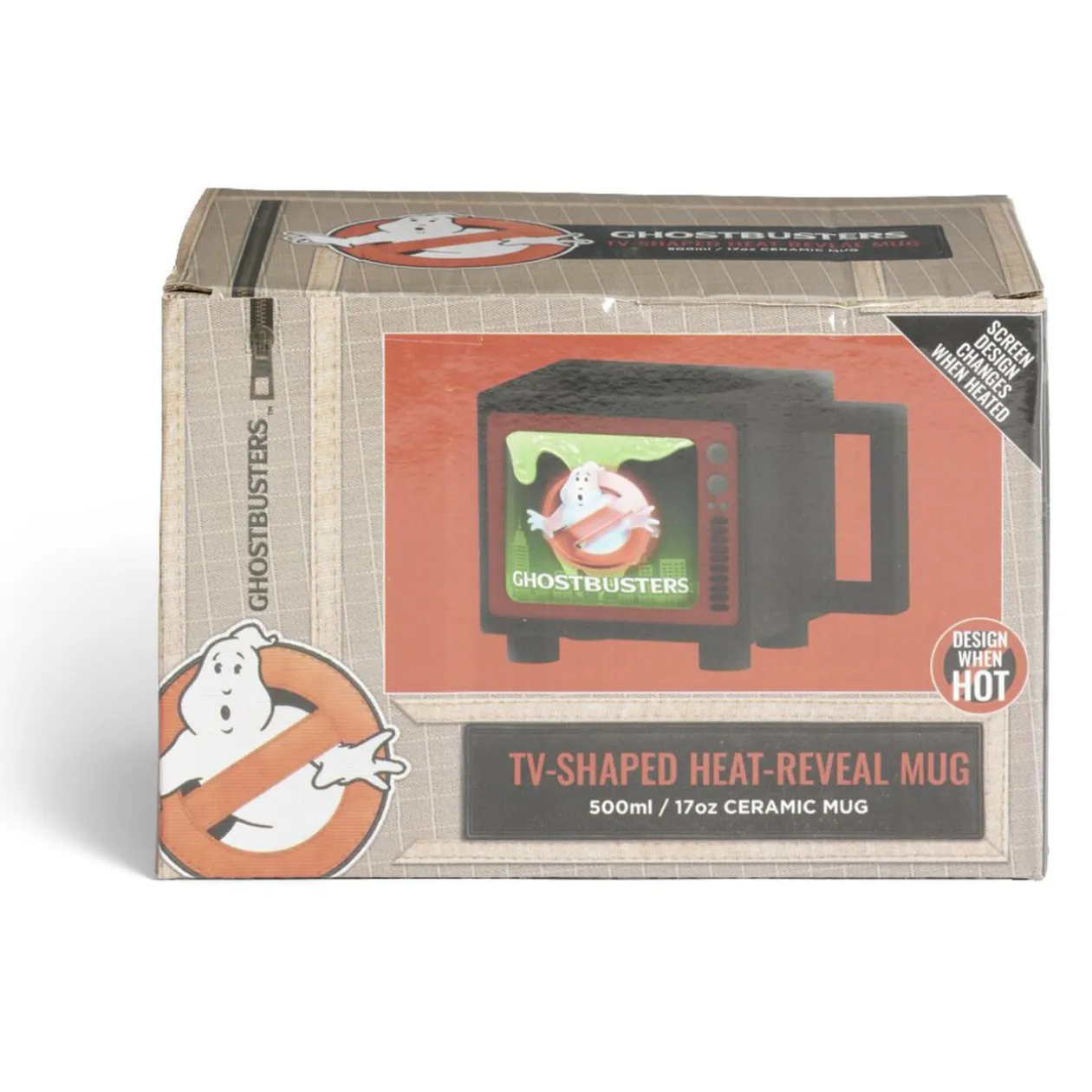 Mug thermoréactif SOS Fantômes noir 500ml