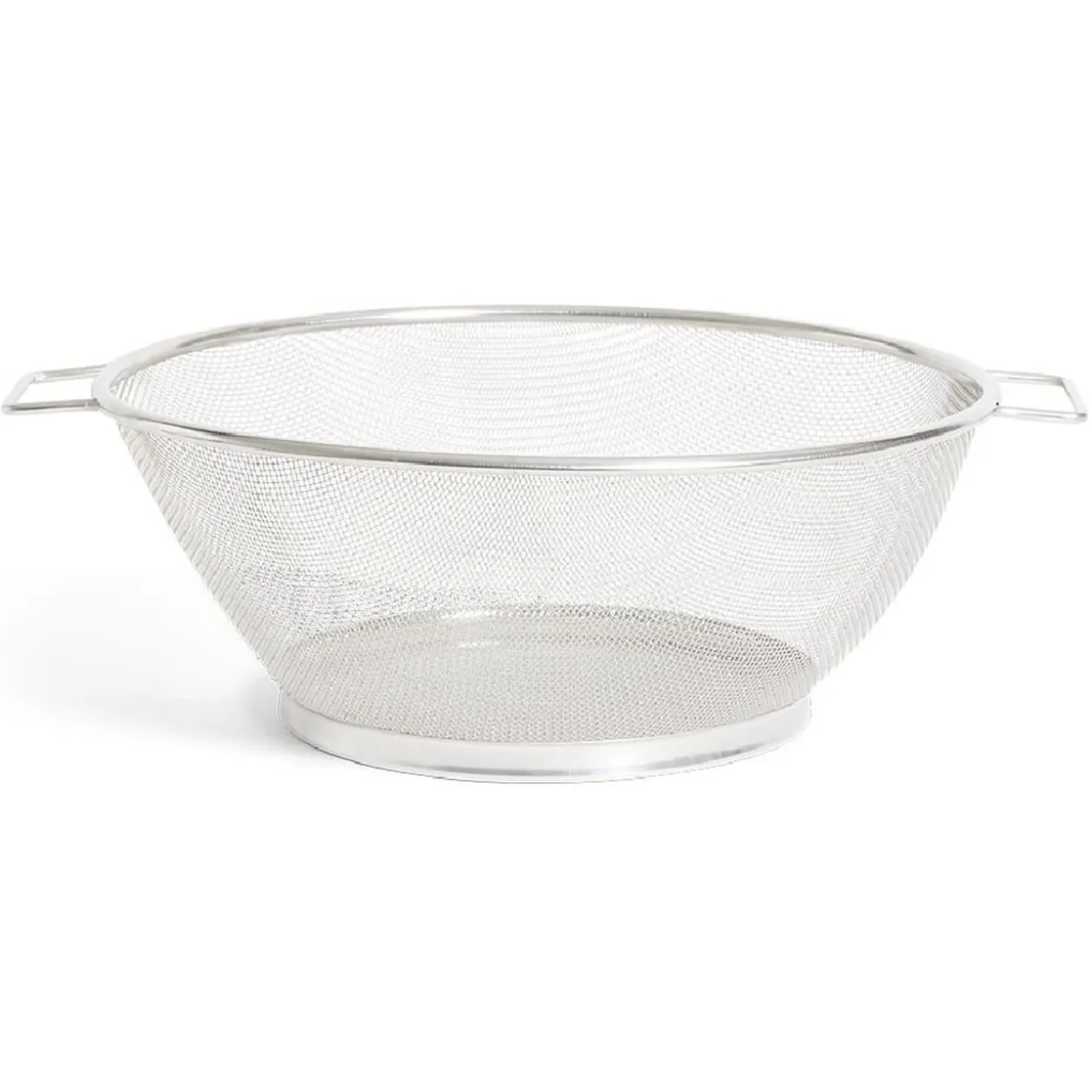 Passoire micro-perforée avec poignées métal