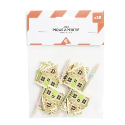 Pique apéritif Noël x20