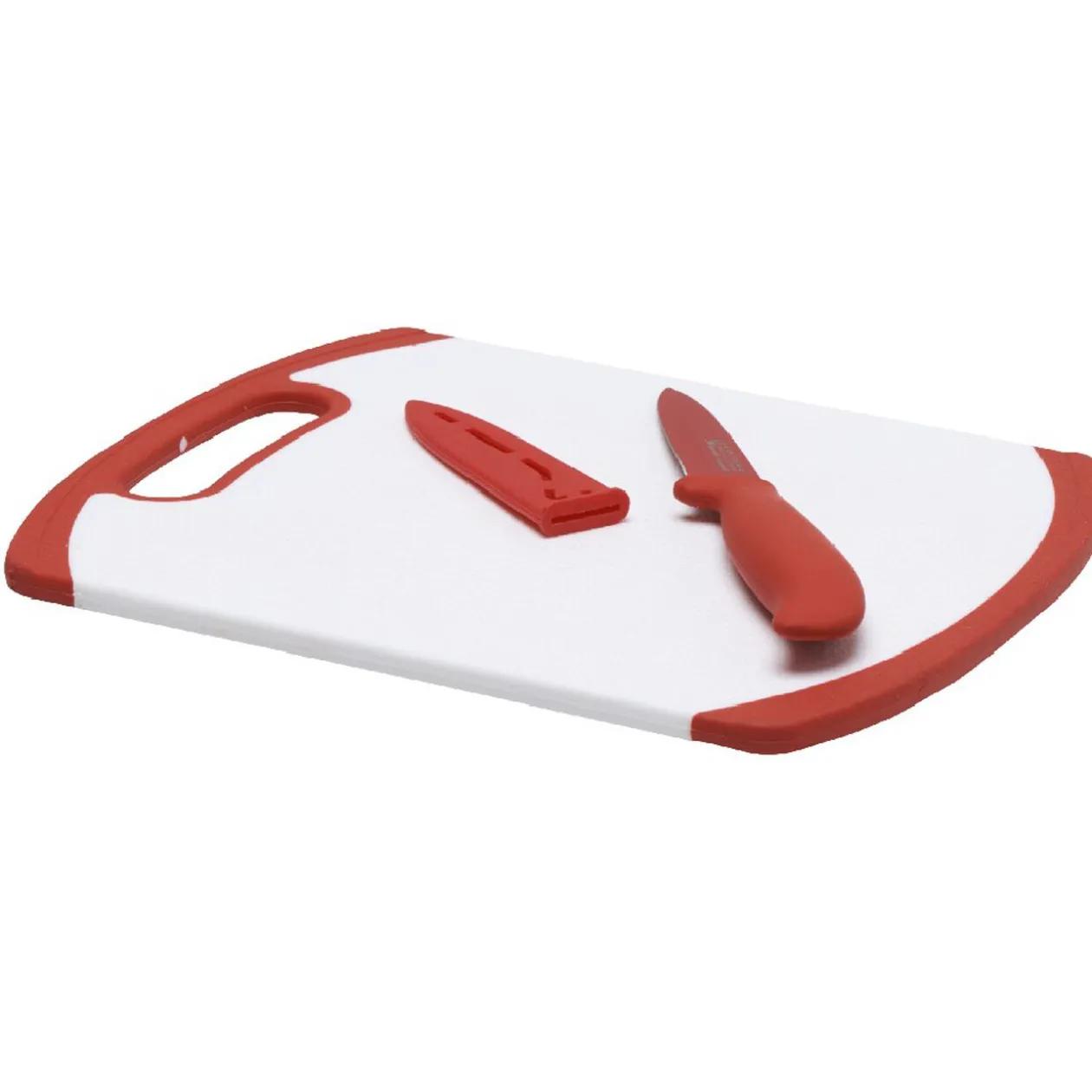 Planche à découper avec couteau