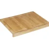 Planche à découper avec rebord en bambou
