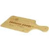 Planche à découper bambou Engagez-vous ! 33x18,5cm