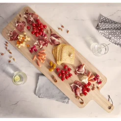 Planche à servir XXL en bois L.100 cm