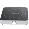 Plaque à induction noire et blanche Trisa 1 800 W
