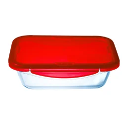 Plat à four avec couvercle hermétique Ô Cuisine 24x18 cm