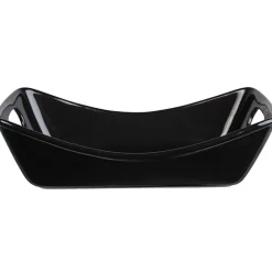 Plat à four avec poignées noir à servir