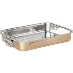 Plat à four effet cuivre