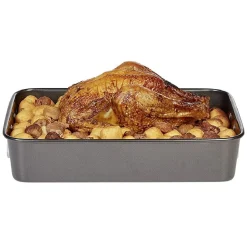 Plat à four rectangulaire avec poignées 40x28x8 cm