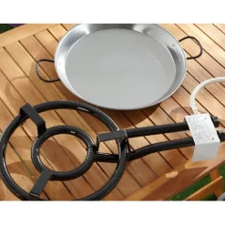 PLAT A PAELLA AVEC RECHAUD