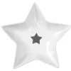 Plat porcelaine étoile