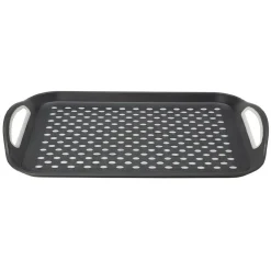 Plateau anti dérapant gris