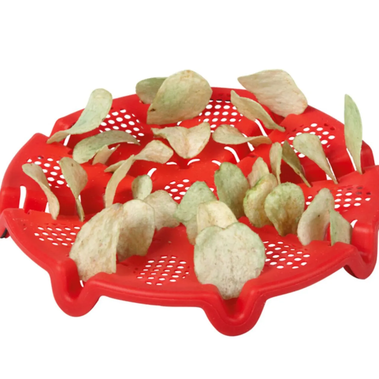 Plateau de cuisson silicone pour chips