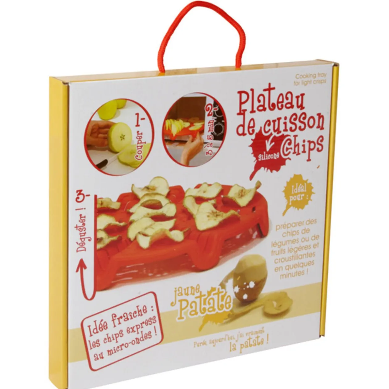 Plateau de cuisson silicone pour chips