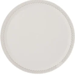 Plateau de présentation rond blanc Ø32 cm
