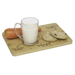 Plateau Père Noël en bambou