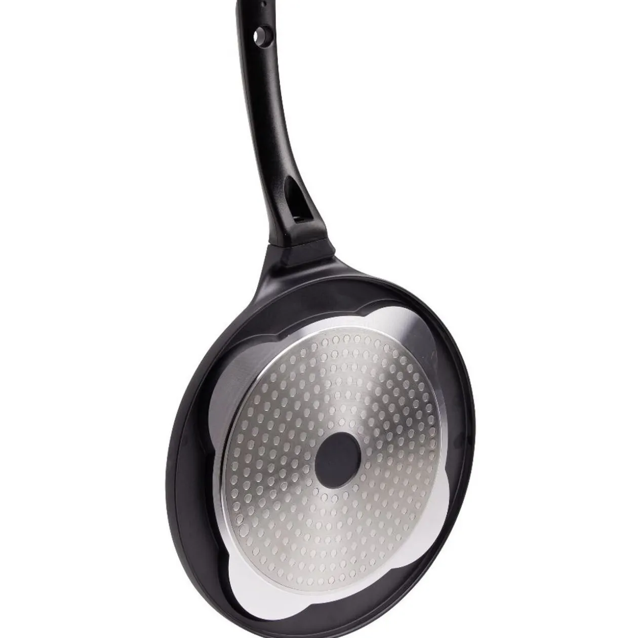 Poêle 4 pancakes anti adhérente aluminium noir