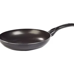 Poêle effet pierre noire et orange x2