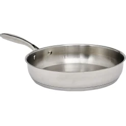 Poêle inox gris Ø28cm