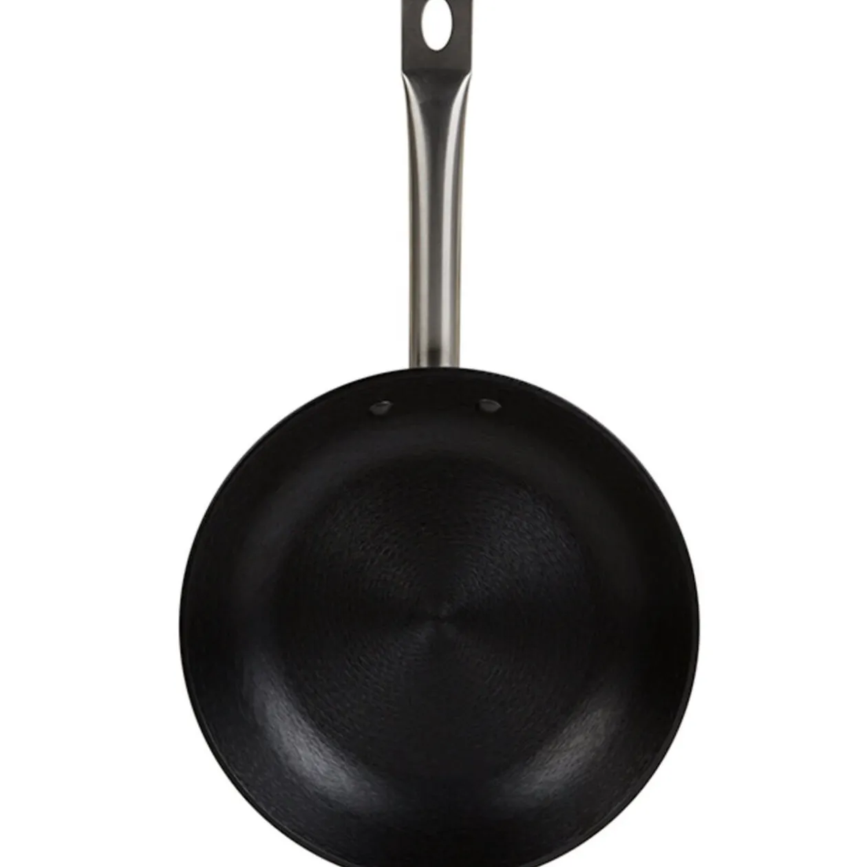 Poêle professionnelle en fonte noire