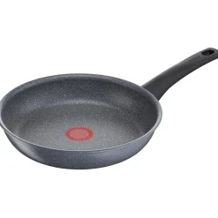 Poêle sauteuse Tefal Mineralia Force aluminium moucheté gris noir ø 24 cm