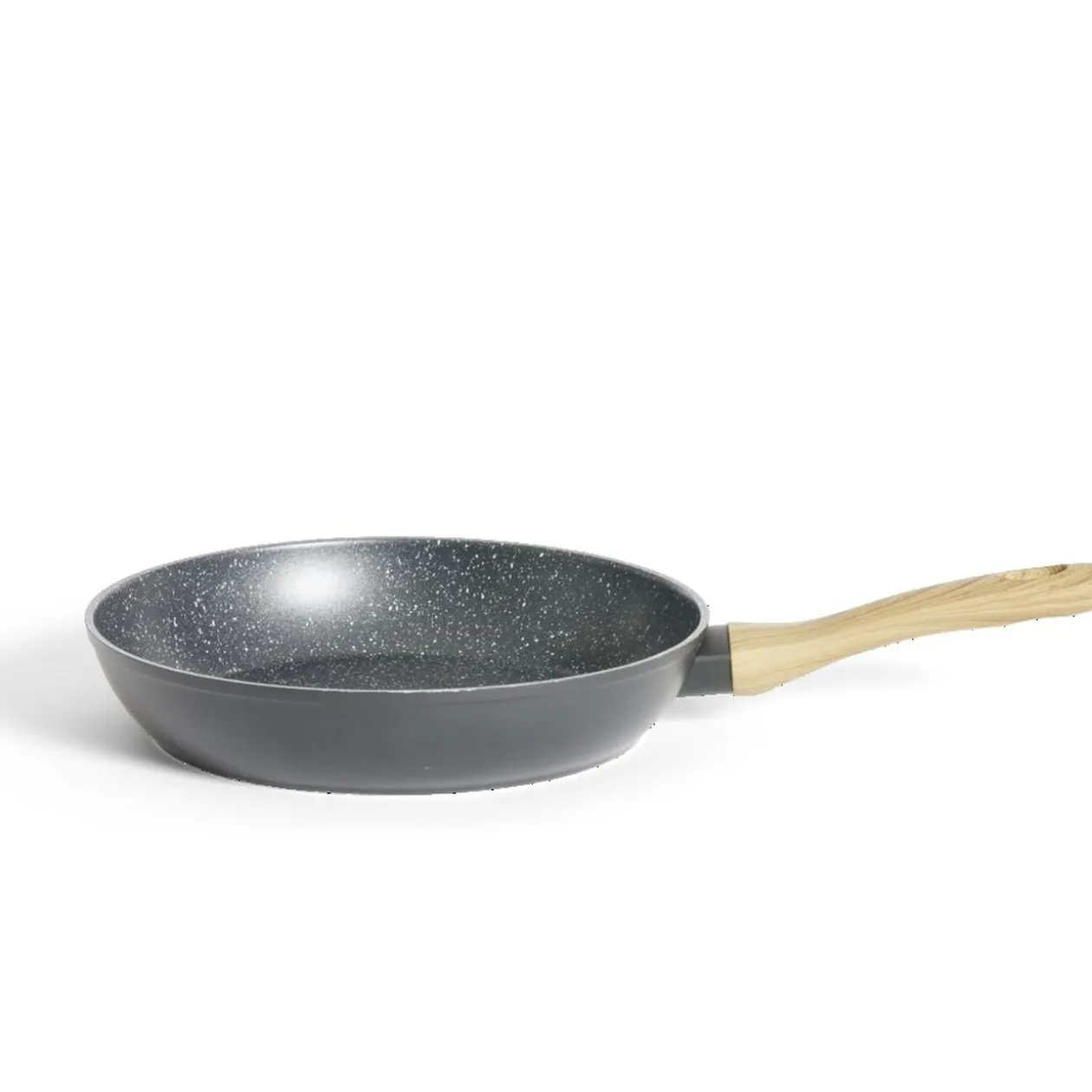 Poêle tous feux dont induction aluminium noir Ø28cm