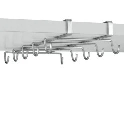 Porte tasse x10 Metaltex à fixer sur étagère