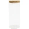 Pot de conservation en verre avec couvercle liège 1,5 L