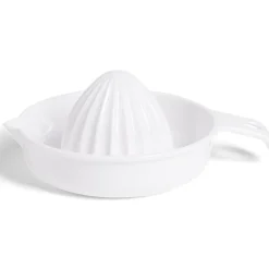 Presse agrume en plastique blanc L18,5cm