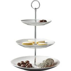 Présentoir à gâteaux plateaux 3 étages
