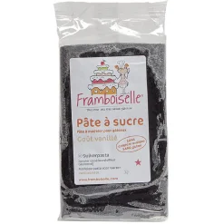Pâte à sucre Framboiselle noir 500g