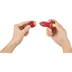 Équeuteur à fraises inox