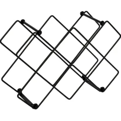 Range bouteille en fer 42x14x28 cm