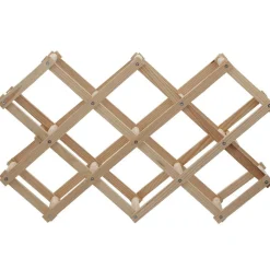 Range bouteilles en pin naturel