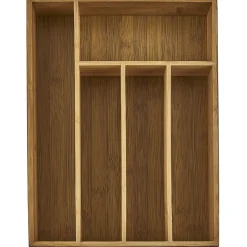 Range couvert en bambou naturel