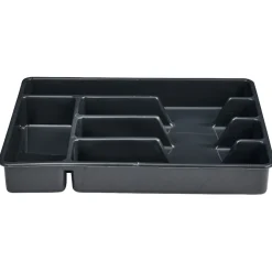 Range couverts gris foncé