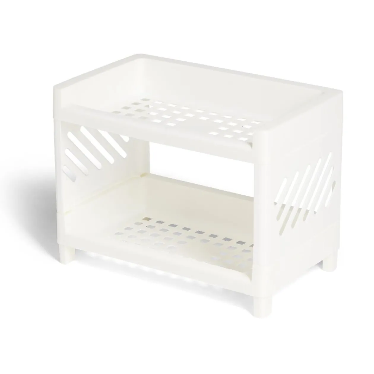 Rangement à épices Sun Day polypropylène blanc L24x18xH14,5cm