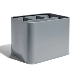 Rangement couverts fer gris 17x13xH12cm